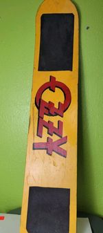 Vintage Sandboard Board Deck Ozzy Osbourne Handmade Custom Mancave Decor Garage