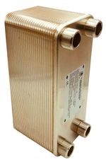 Stainless Steel Plate Heat Exchanger Ba-32 4x 1' 125-285kW Nordic Tec Insulation