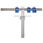 Cabinet Hardware Jig Adjustable Drill Guide for Knobs Handles Drawer Pulls ⭐