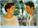 MA SAISON PRÉFÉRÉE 1993 Catherine Deneuve, Daniel Auteuil UK QUAD POSTER