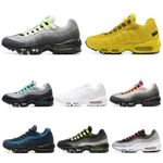 95 Mens Air Cushion Shoes Low Top Sports Sneakers Running Trainers Leisure Shoes