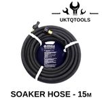 15M Soaker Hose 1/2" 13mm Garden Watering Irrigation Hose Spear & Jackson