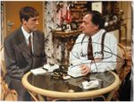 David Jason & Nicholas Lyndhurst 16x12" Hand Signed Photo + COA & PSA QO Card
