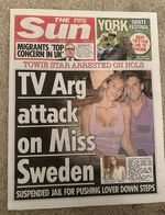 The Sun 14th May 2025 14/5/25 TOWIE Star James Argent Guilty & York Day 1 