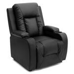 Oscar Pushback Recliner Chair w Cupholders