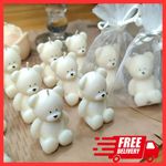 3D Bear Silicone Candle Mold for Soap Wax Resin DIY Craft Home Decor Mould UK