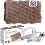 Rechargeable Electric Hot Water Bottle Soft Plush Bed Hand Warmer Heat Pad UK