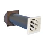 Stadium BM418B Core Drill Anti Draft Black Hole Vent (Brown Cowl)