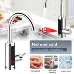 Electric Heating Tap Kitchen Bathroom Fast Instant Hot Water Heater Faucet