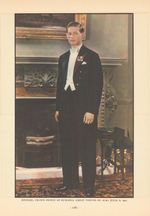 Michael, Crown Prince of Rumania. Last King of Romania 1937 old vintage print