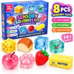 8PCS Surprise Blind Box Squishy Figures Soft Fidget Toys