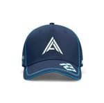 Williams Racing F1 Official PUMA Team Alex Albon Baseball Cap Hat 2024 Navy Kids