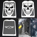 Radiator Grille Cover For Kawasaki Vulcan VN1500/1600 Mean Streak 2002-2008