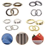 Brass Eyelets with Plastic Washers DIY Leather Crafts Curtain Grommet 30mm 40mm