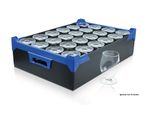 Glassware Storage Box - For Whisky Tumblers - 24 Cells - Divider Size H120xD78mm