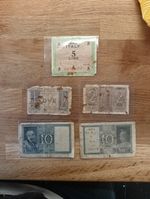 Collection Of Italian Lire Bank Notes And Military Currency