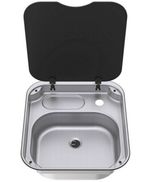 Stainless THETFORD SPINFLO BASIC LINE SERIES 34 RECTANGULAR CARAVAN SINK BOWL