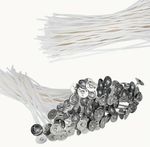 Fresh & Fancy 30 Candle Wicks 10cm Candle Making Supplies for Soy Wax DIY