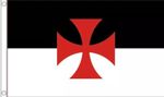 Crusaders Knights Templar Battle Polyester Flag - Choice of Sizes