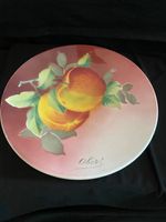 Vintage K&G Luberville French Obert Apple Plate Gorgeous red apple plate