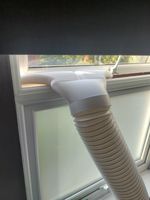 6 Inch / 150mm Air Con Hose Ultra Wide 500mm X 40mm 3d Printed Window Adapter
