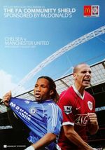 2007 Community Shield Chelsea v Manchester United 5th August Official Programme.