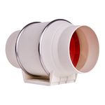 TT Twin Speed Inline Fan 4 5 6 8 10 12 Inch Extractor Intake Fan High Powered