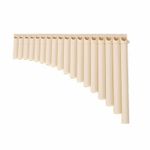 Pan Flute with Carrying Bag Curved Panpipe Portable for School, Kids