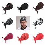 Unisex Chef Hat Adjustable Cooking Hat Kitchen Restaurant Waiter Work Hats