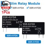 Solid State Relay Slim Relay SSR Non-Contact DC to AC DC to DC SSR-41FDA SSR-41F