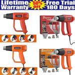 4000W Heat Gun DIY Electric Tool Hot Air Gun Paint Stripper-Variable Temperature
