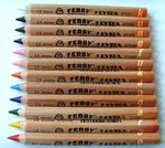 12 COLOURS  LYRA FERBY COLOURING PENCIL CRAYONS TRIANGULAR CHUNKY PRE SCHOOL ART