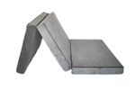 Premium sleeping pad VW ID BUZZ folding mattress bed mattress 200 x 120 x 10 gray