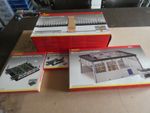 Hornby building / bridge and 2x level crossings