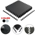 EXTRA THICK GYM FLOORING INTERLOCKING FLOOR MATS EVA SOFT FOAM MAT YOGA TILES UK