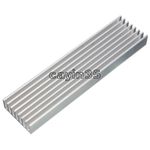 Aluminum Heat Sink Cooling LED Power IC Transistor 100x25x10mm For Computer UK