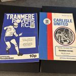 Tranmere v Carlisle 1977/78 home and away 