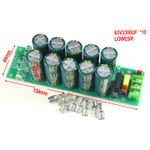 HIFI Stereo 63V 3300UF 63V 2200UF  50V4700UF Power Supply Ampllfier Board Kit
