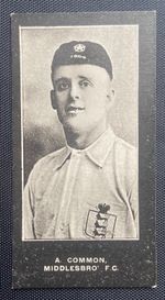 1909 Smith's Cup Tie Alf Common Middlesbrough