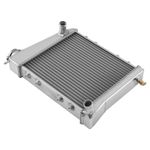 2 Row Aluminum Cooling Radiator for Mini Cooper 850 1275 1959-1991 MT CC6175