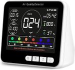 Air Quality Monitor Indoor PM2.5 PM10 HCHO TVOC AQI Temperature Humidity