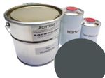 3,5 Liter Set 2K Car Paint for Suitable VW L225 Jupitergrau Grey Acrylic Deckl