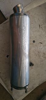 Suzuki GSF1200 Bandit Mk1 complete exhaust system - Remus end can