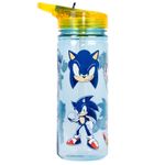 Disney Sonic The Hedgehod Plastic Bottle with Straw BPA Free - 580 ml