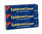 3x Epi derm 30g each pack.