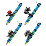 Fishing Catapult Rod, Telescopic Slingshot Fishing Reel Set Angling Gear Outdoor