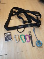 Rock Climbing Harness Abseil And Belay Device  Mountaineering Caving 