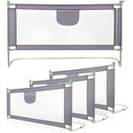 150/180/200cm BED SIDE RAIL Safety Guard Baby Kids Cot Children Toddlers Zlmjekr