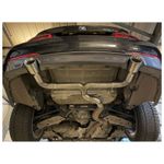 PIPE DYNAMICS BMW 330D F30/F31 N57 DUAL EXIT CONVERSION REAR EXHAUST 335i STYLE