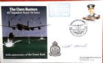 1987 DAMBUSTER BILL HOWARTH SIGNED THE 44th ANNIVERSARY OF THE DAMS RAID COVER